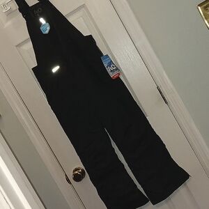 Arctic Quest Unisex Snow Bibs, Kids 7-8